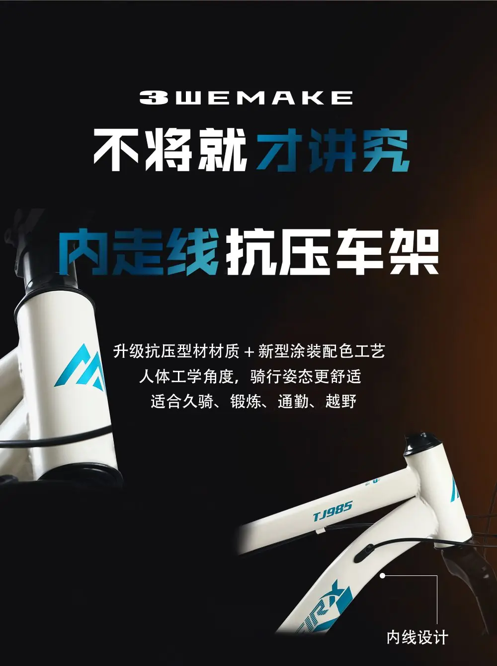 MEIRX TJ985 Tujing Trail mountain bike